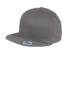 New Era 400 Flat Bill Snapback Cap - Includes Custom Leather Patch