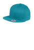 New Era 400 Flat Bill Snapback Cap - Includes Custom Leather Patch