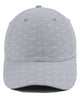 Grey Bone Fish Pattern Cap