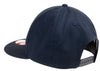 New Era 400 Flat Bill Snapback Cap - Includes Custom Leather Patch