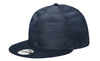 New Era 407 Camo Flat Bill Snapback Cap - Includes Custom Leather Patch