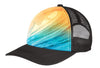 Wave Sublimated on a Trucker Hat