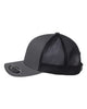 Flexfit 110M Charcoal and Black Trucker Hat