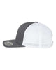 Flexfit 110M Charcoal and White Trucker Hat