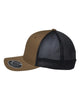 Flexfit 110M Coyote Brown and Black Mesh Trucker Hat