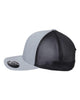 Flexfit 110M Heather Grey and Black Trucker Hat