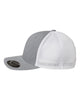 Flexfit 110M Heather Grey and White Trucker Hat