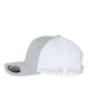 Flexfit 110M Mélange Silver and White Trucker Hat