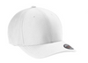 White TravisMathew Rad Flexback Cap. Perfect for a custom branded leather patch.